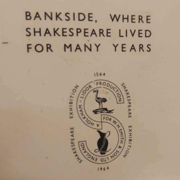 Vintage Holcam Pottery Trinket Dish Thamesis - Bankside Where Shakespear Lived. - Picture 4 of 7